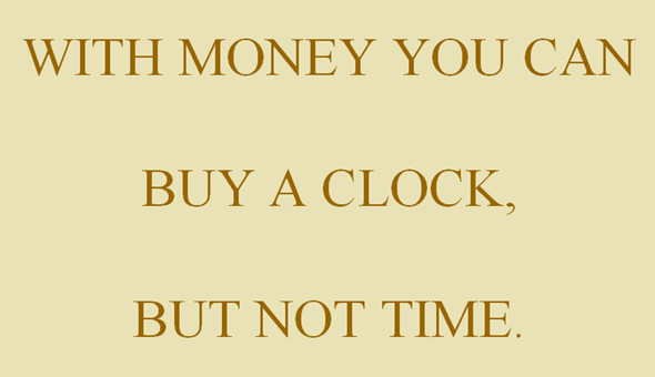 Essay on money is not everything